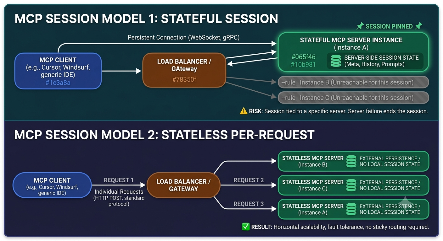 Stateful vs Stateless MCP Session